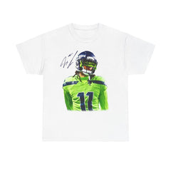 JSN TeeJaxson Smith-Njigba Tee Adult Sizing Size Up One Size For Oversize Fit 100% Cotton