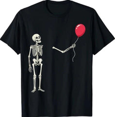 Skeleton Lost Balloon Funny Saying Quote T-Shirt