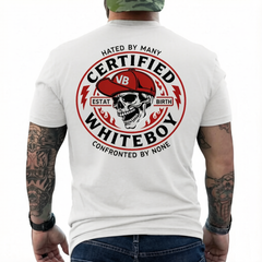 CERTIFIED WHITEBOY Street Skull T-Shirt Menswear Streetwear