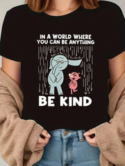Women's Elephant & Piggie "Be Kind" T-Shirt