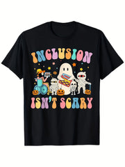 Inclusion Isn'T Scary Halloween T-Shirt