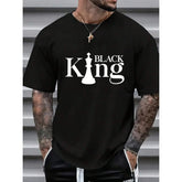 Men's Casual Short Sleeve Tee For Summer Print T-Shirt