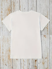 Men's Retro Dachshund T-Shirt - Pink Striped Short Sleeve Round Neck Tee with Dachshund Graphic