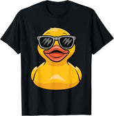 Rubber Duck With Sunglasses Rubber Duckie Bath Duck Unisex T-Shirt