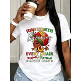 Juneteenth Breaking Every Chain Since 1865 For Women Celebrate Freedom Independence Day Holiday Gift