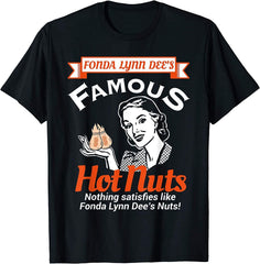 Dees Nuts Satisfies Funny Adult Humor Jokes T-Shirt-100% Cotton