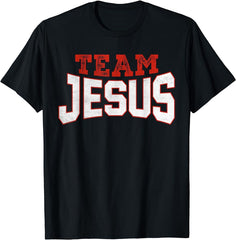 Team Jesus Christian Faith Pray God Religious T-Shirt
