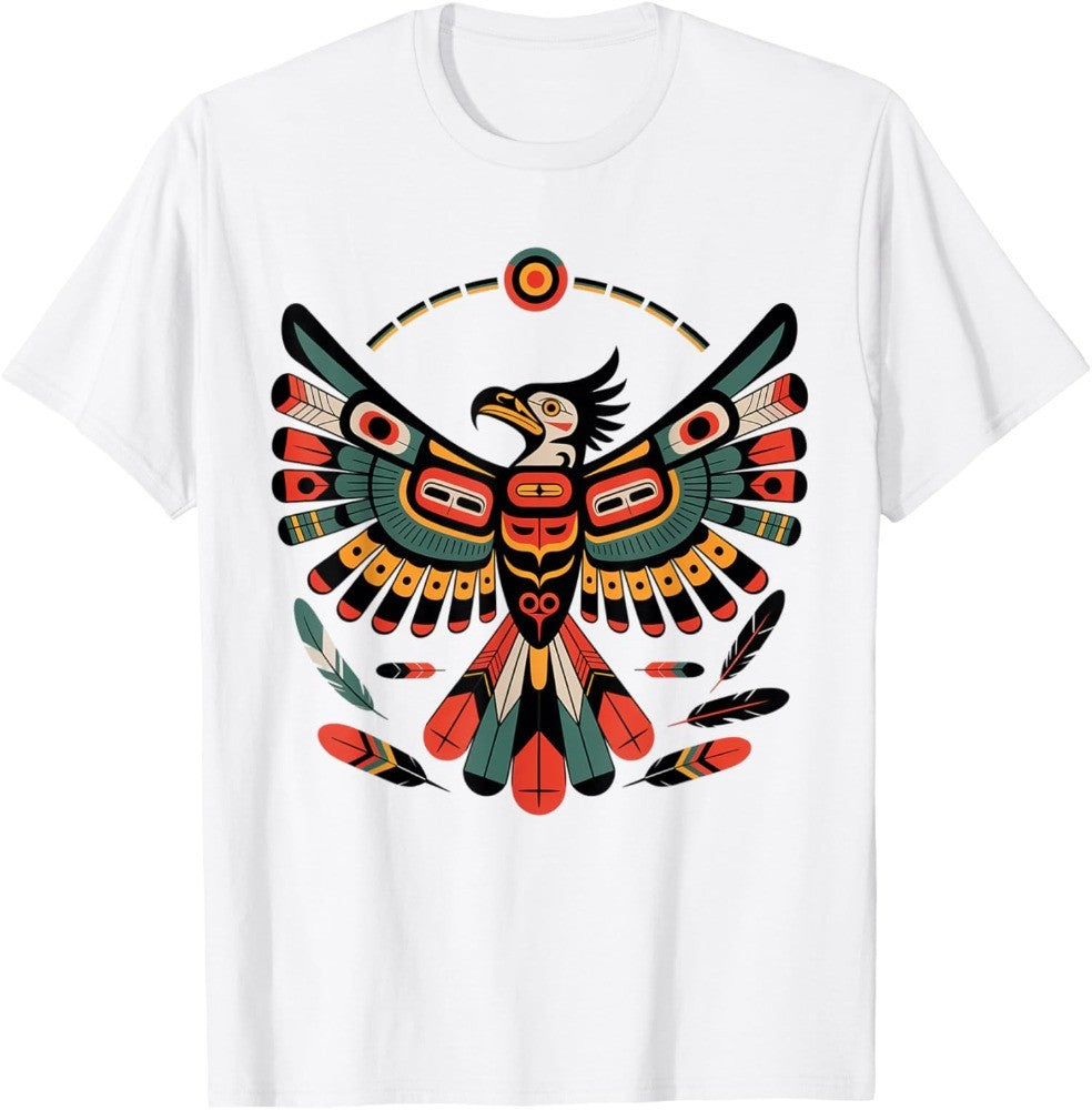 Thunderbird Native American Tribal Art Design Art Unisex T-Shirt
