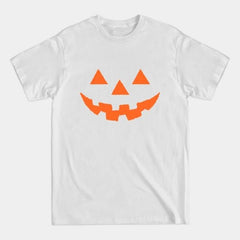 Pumpkin Face ORANGE Halloween Costume TShirt Printed Tee
