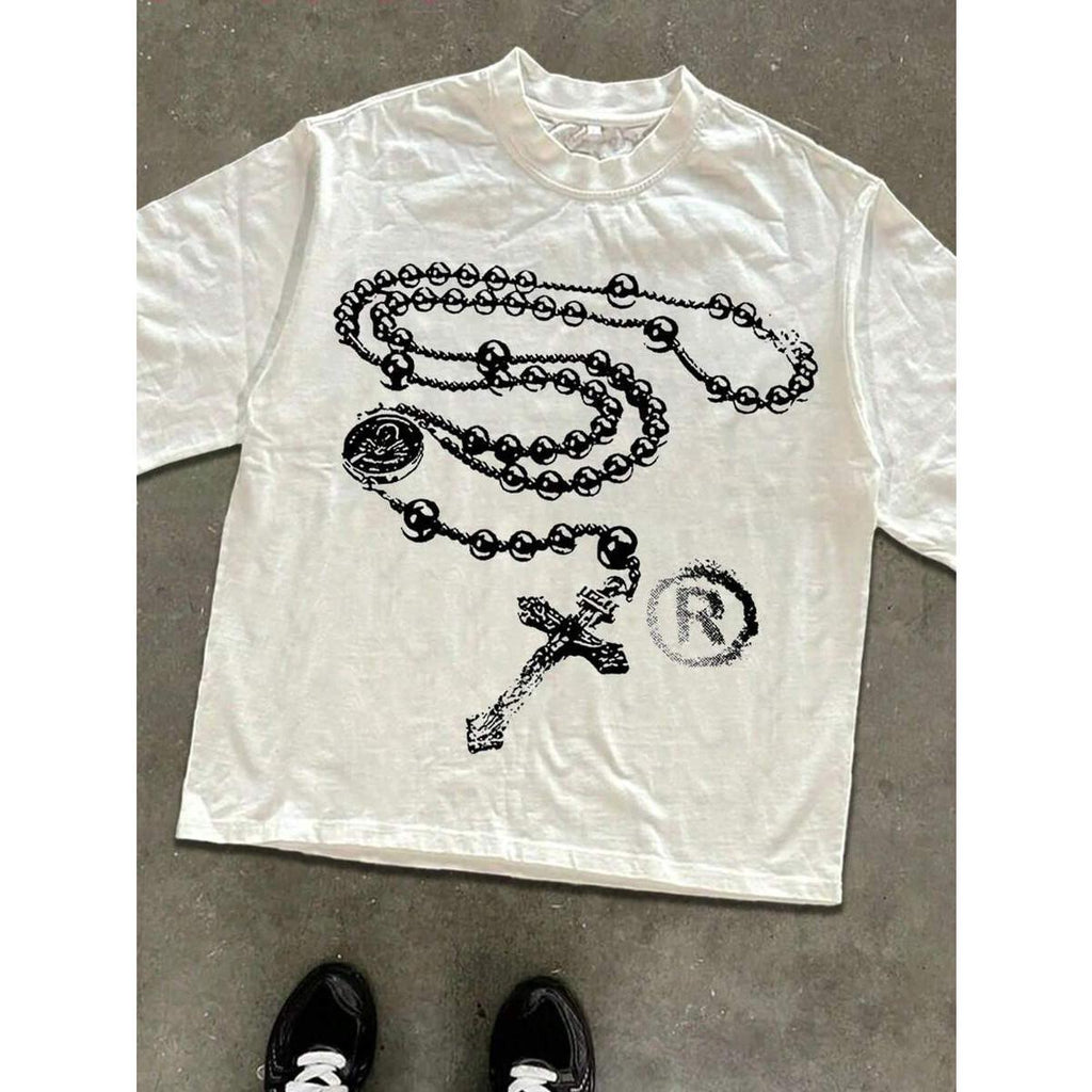 Y2K Street Style Inspirational Slogan Graphic Tee Retro Y2K Casual Unisex Cotton Short Sleeve T-Shirt