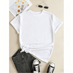 Women's Matcha Latte T-Shirt, Cute Matcha Drink Graphic, Short Sleeve Crew Neck Tee
