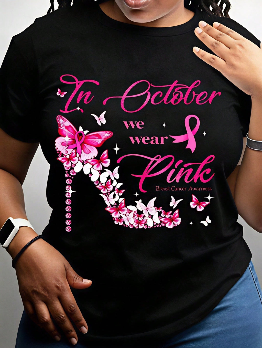Unisex In October We Wear Pink T-Shirt