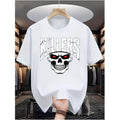 Skull Hunter Men'S Casual Digital Print T-Shirt - Made Of, Featuring a Round Neck, Short Sleeves, Street Hip-Hop Style, Summer European And American Fashion Trend