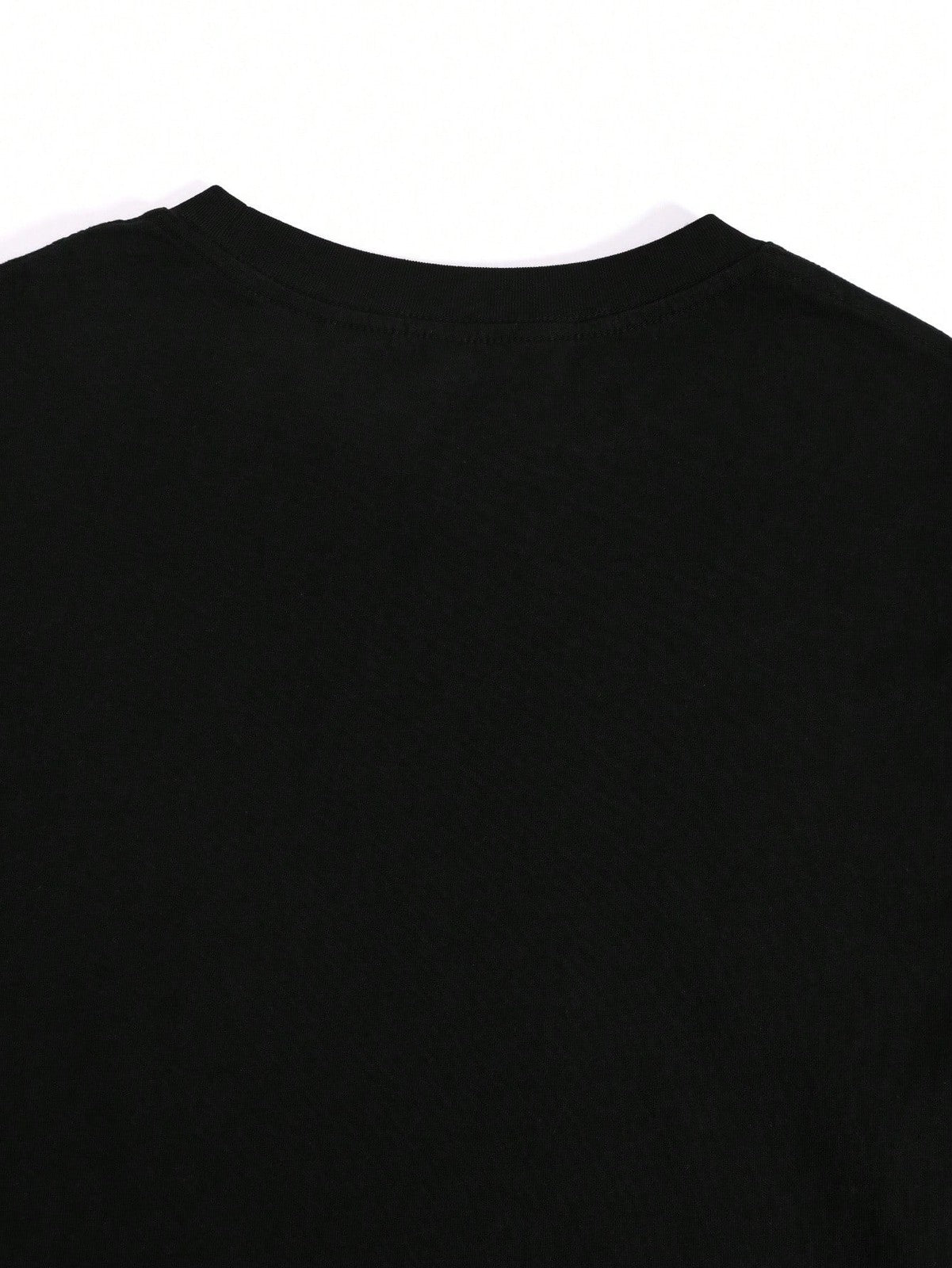 Men's Double Sided Print Crew Neck T-Shirt, Take The Risk Letter Graphic