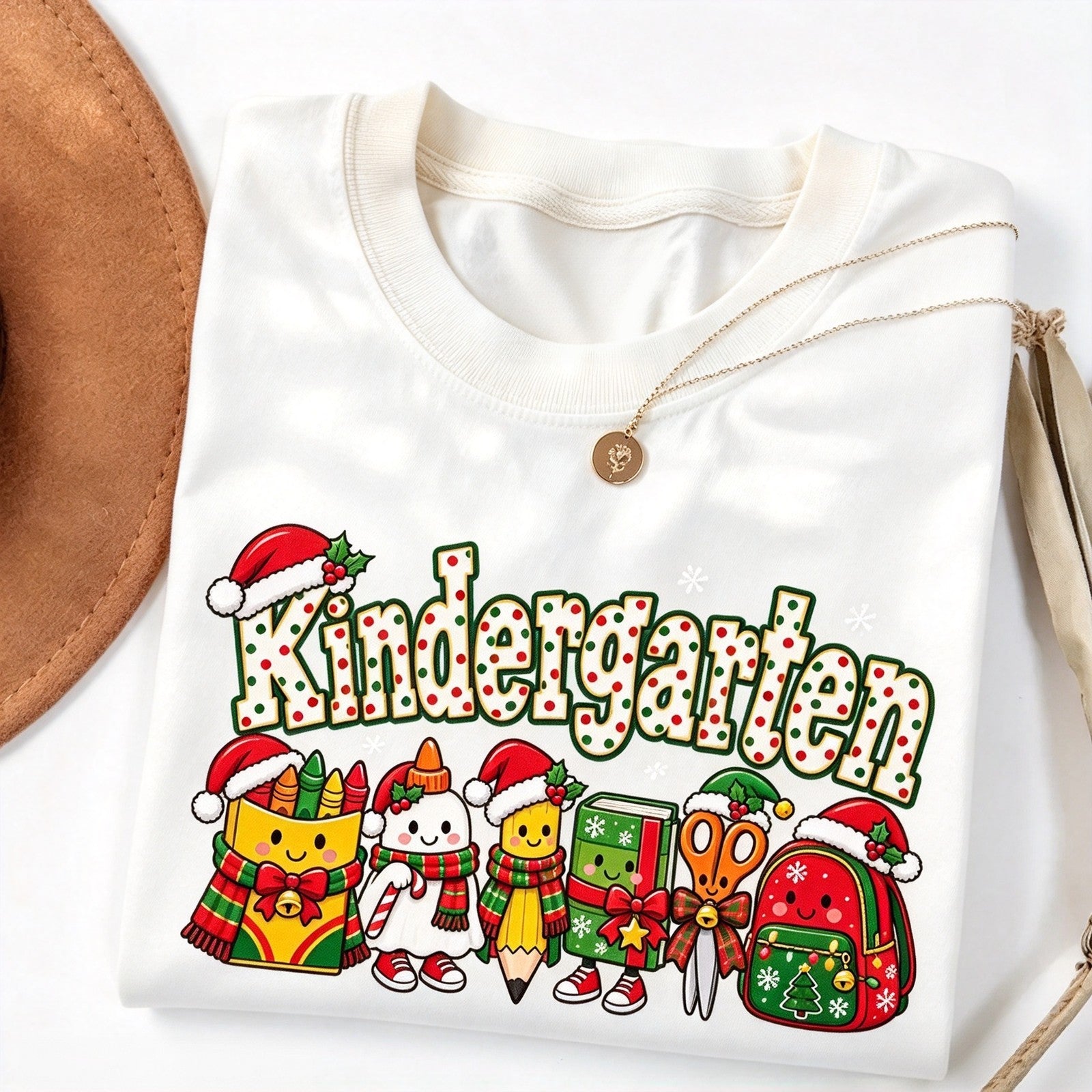 Christmas Teacher Shirt, Cute Pencil Holiday T-Shirt, Festive Classroom Teacher