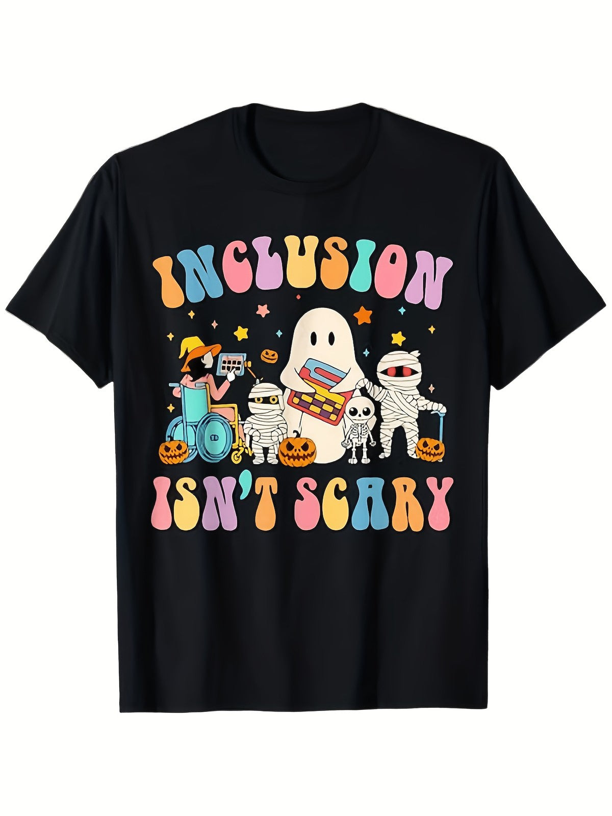 Inclusion Isn'T Scary Halloween T-Shirt