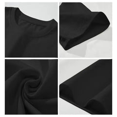 Women's Merry Christmas Y'All Plaid Santa Hat Print Short Sleeve Tee
