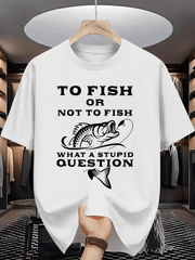 Fishing-Themed T-Shirt