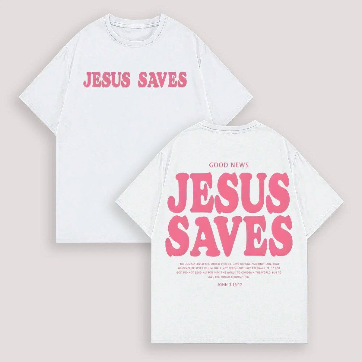 Jesus Saves Unisex Washed T-Shirt, Jesus Tee, Jesus Tshirt