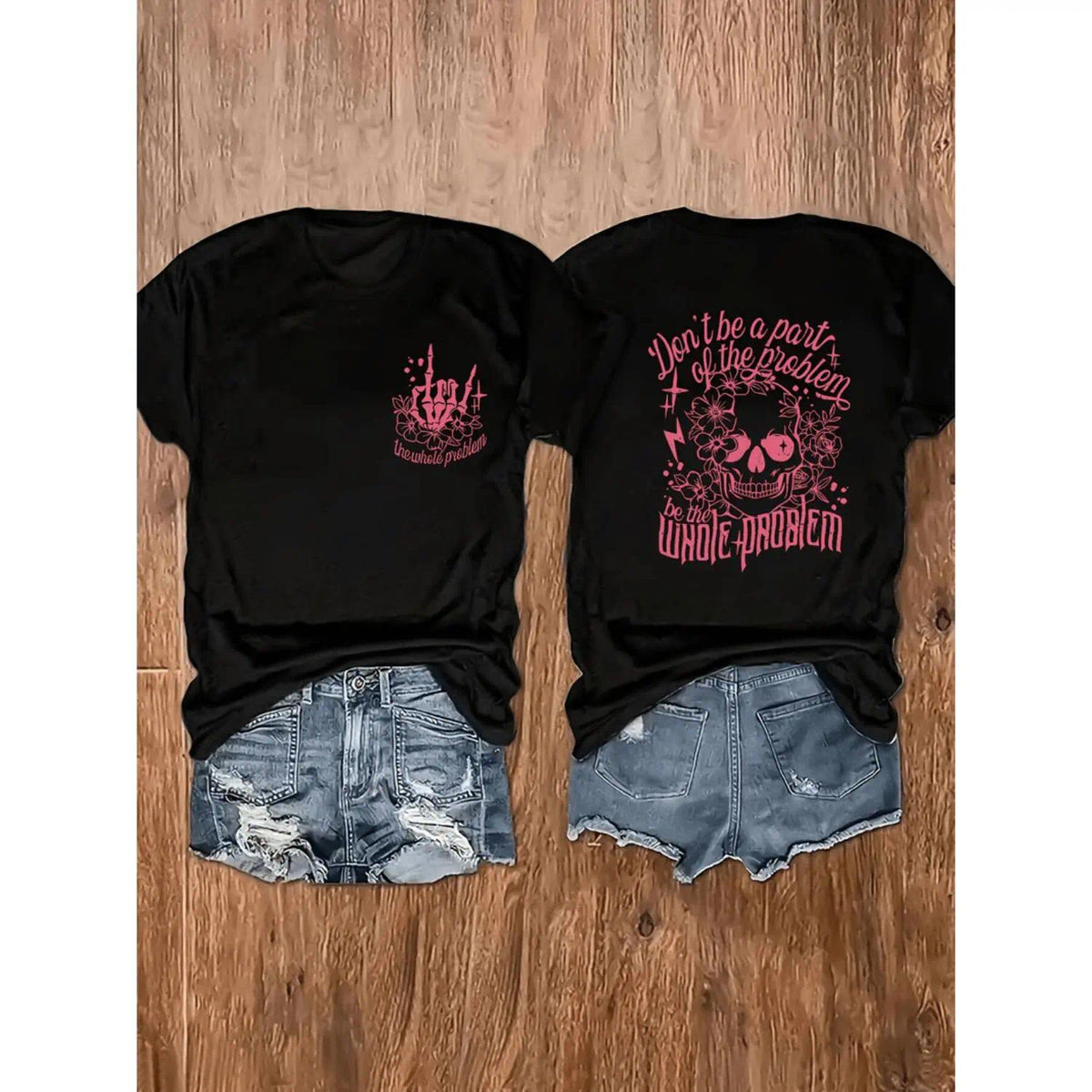 Plus Size Casual Skull Print Crew Neck T Shirt Crafted from Smooth Polyester with Medium Stretch for a Comfortable Fit Ready for Machine Washing