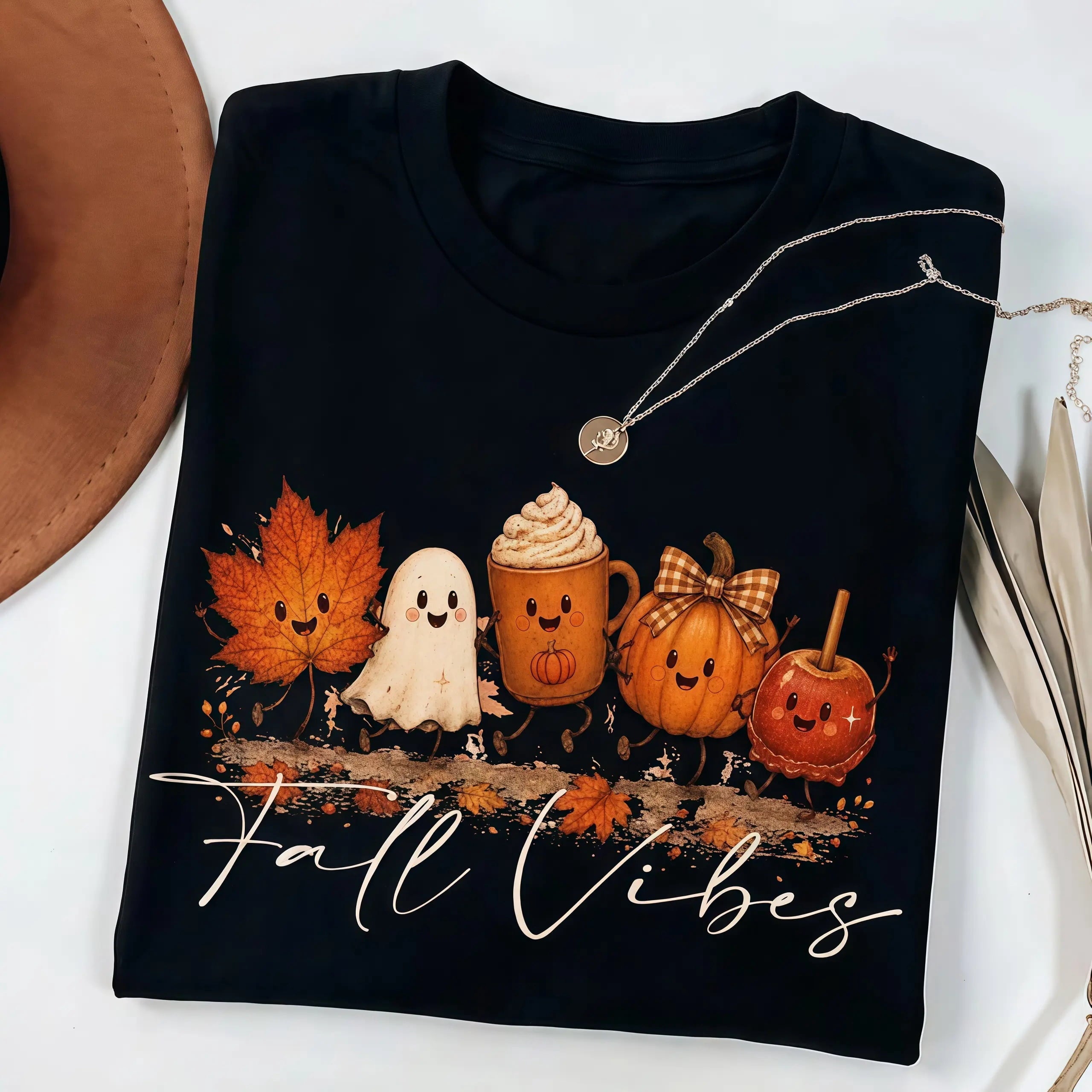 Fall Pumpkin Shirt, Autumn Vibes Graphic Tee, Thanksgiving T-Shirt, Cozy Pumpkin Season Apparel, Fall Mom Shirt