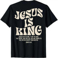 Jesus Is King Bible Verse John 14:6 Christian (on front)God Religious T-Shirt
