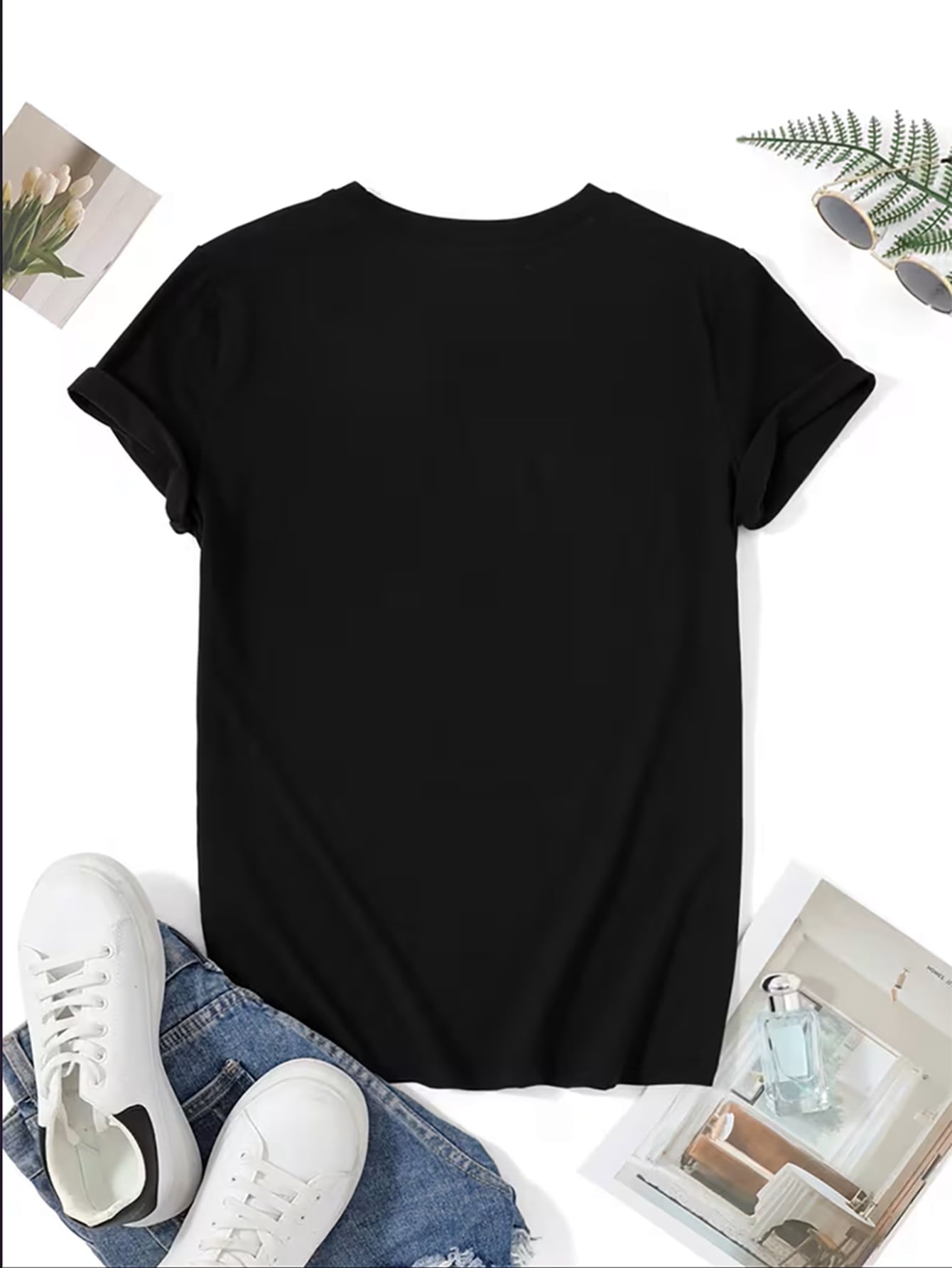 Women Rainbow Joy Art Paint Brush Graphic T-Shirt, Colorful Creative Artist Crew Neck Short Sleeve Casual Tee