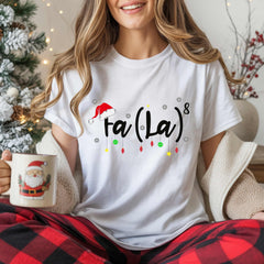 Fa La Shirt, Math Teacher Christmas Gift, Funny Christmas T-Shirt, Fa La La La La Math Teacher Tee, Holiday Teacher Apparel